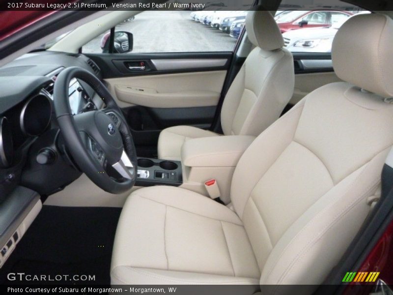 Venetian Red Pearl / Warm Ivory 2017 Subaru Legacy 2.5i Premium