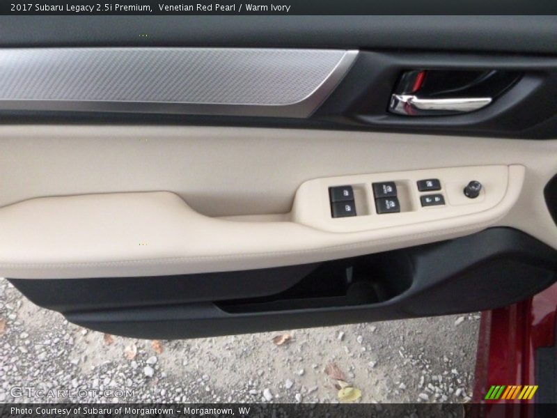 Venetian Red Pearl / Warm Ivory 2017 Subaru Legacy 2.5i Premium