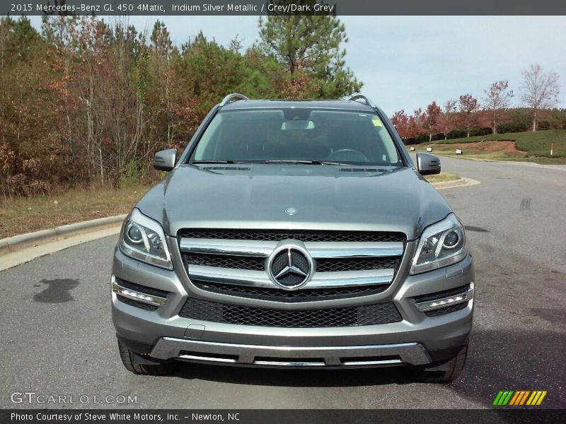 Iridium Silver Metallic / Grey/Dark Grey 2015 Mercedes-Benz GL 450 4Matic
