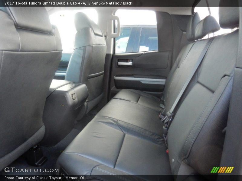 Silver Sky Metallic / Black 2017 Toyota Tundra Limited Double Cab 4x4