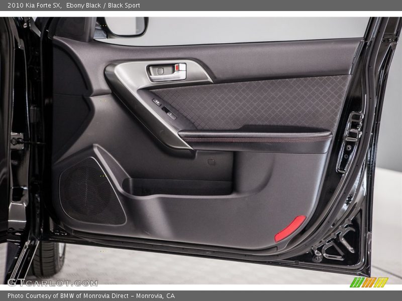 Ebony Black / Black Sport 2010 Kia Forte SX