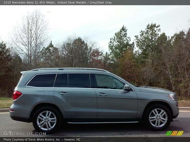 Iridium Silver Metallic / Grey/Dark Grey 2015 Mercedes-Benz GL 450 4Matic