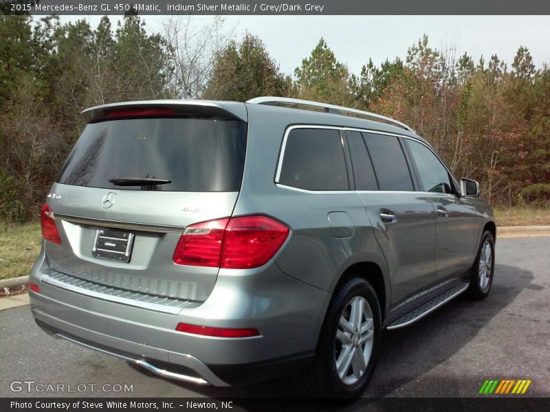 Iridium Silver Metallic / Grey/Dark Grey 2015 Mercedes-Benz GL 450 4Matic