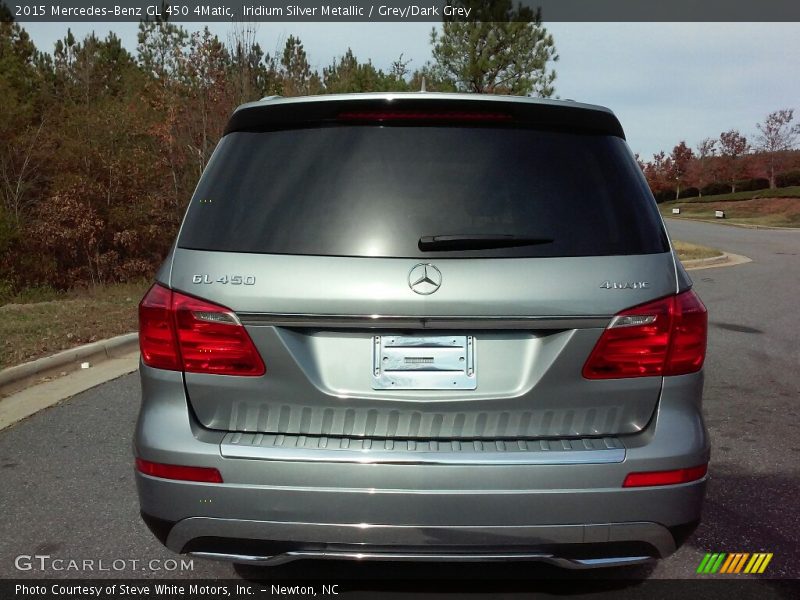 Iridium Silver Metallic / Grey/Dark Grey 2015 Mercedes-Benz GL 450 4Matic