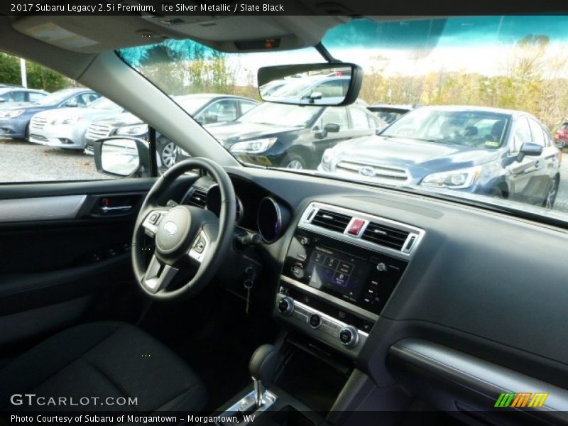 Ice Silver Metallic / Slate Black 2017 Subaru Legacy 2.5i Premium