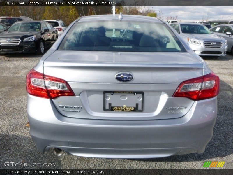 Ice Silver Metallic / Slate Black 2017 Subaru Legacy 2.5i Premium