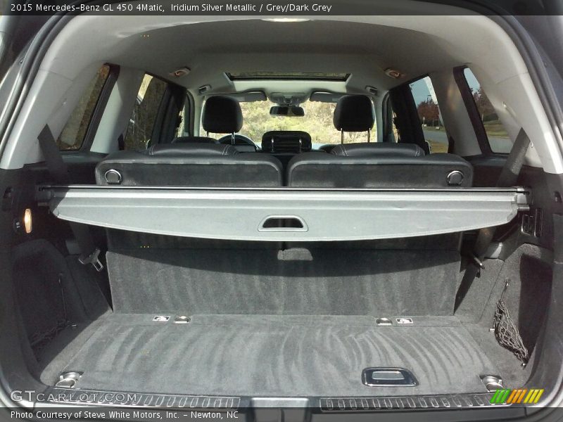 Iridium Silver Metallic / Grey/Dark Grey 2015 Mercedes-Benz GL 450 4Matic