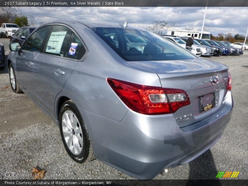 Ice Silver Metallic / Slate Black 2017 Subaru Legacy 2.5i Premium