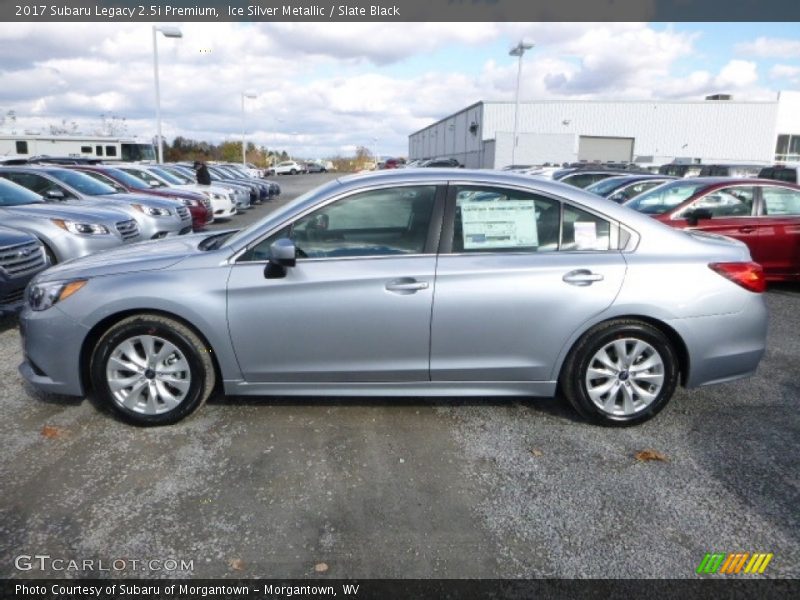 Ice Silver Metallic / Slate Black 2017 Subaru Legacy 2.5i Premium
