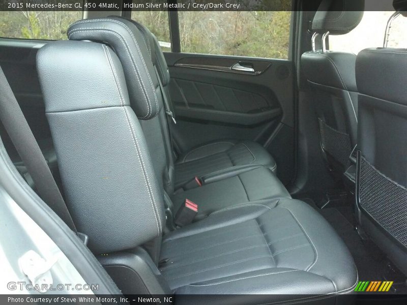 Iridium Silver Metallic / Grey/Dark Grey 2015 Mercedes-Benz GL 450 4Matic