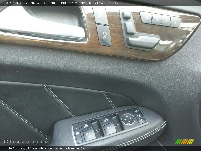 Iridium Silver Metallic / Grey/Dark Grey 2015 Mercedes-Benz GL 450 4Matic