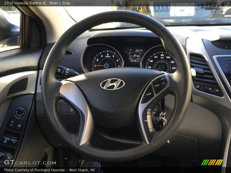 Silver / Gray 2016 Hyundai Elantra SE