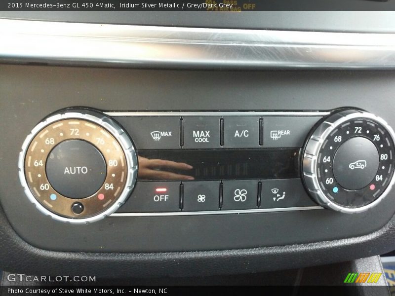 Iridium Silver Metallic / Grey/Dark Grey 2015 Mercedes-Benz GL 450 4Matic