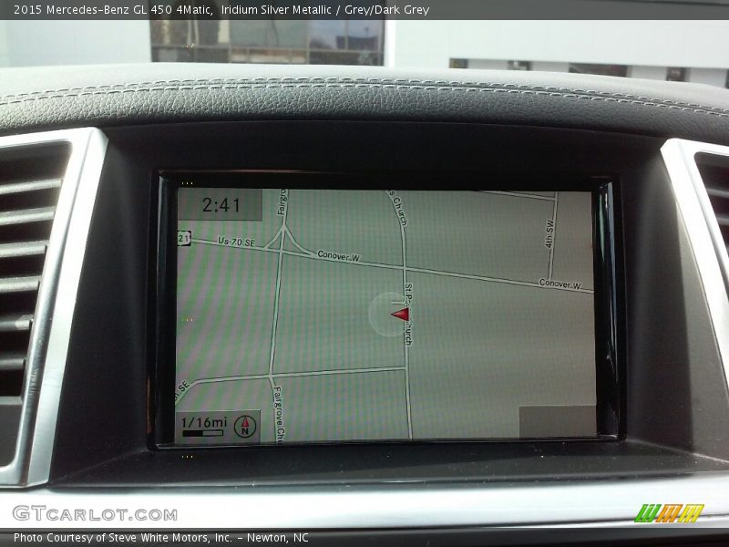 Iridium Silver Metallic / Grey/Dark Grey 2015 Mercedes-Benz GL 450 4Matic
