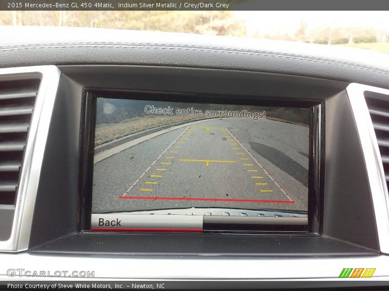 Iridium Silver Metallic / Grey/Dark Grey 2015 Mercedes-Benz GL 450 4Matic