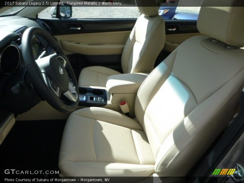 Tungsten Metallic / Warm Ivory 2017 Subaru Legacy 2.5i Limited