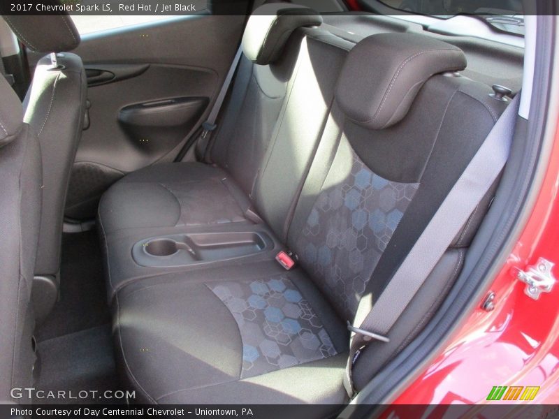 Red Hot / Jet Black 2017 Chevrolet Spark LS