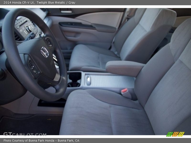 Twilight Blue Metallic / Gray 2014 Honda CR-V LX