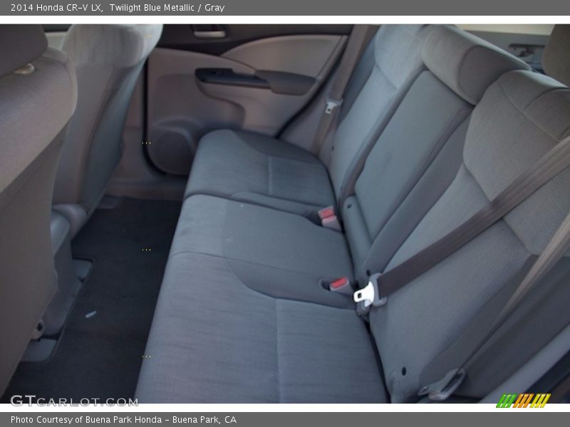 Twilight Blue Metallic / Gray 2014 Honda CR-V LX