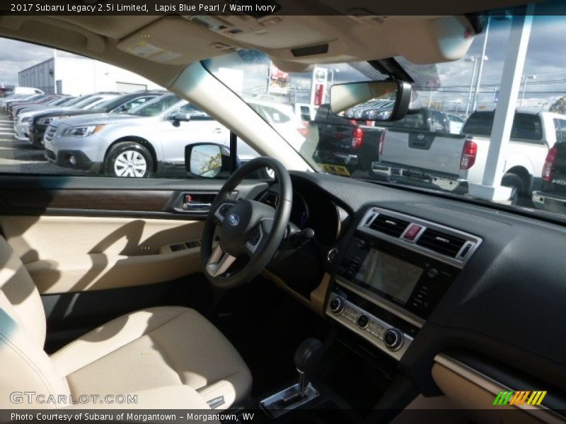 Lapis Blue Pearl / Warm Ivory 2017 Subaru Legacy 2.5i Limited