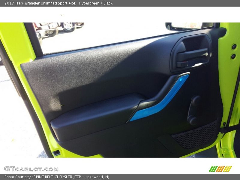 Hypergreen / Black 2017 Jeep Wrangler Unlimited Sport 4x4