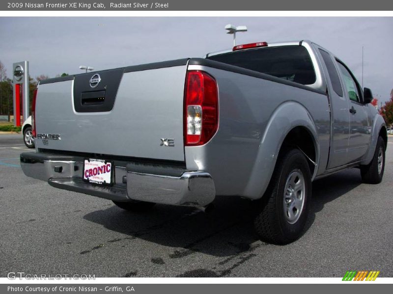 Radiant Silver / Steel 2009 Nissan Frontier XE King Cab