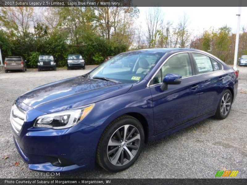 Lapis Blue Pearl / Warm Ivory 2017 Subaru Legacy 2.5i Limited