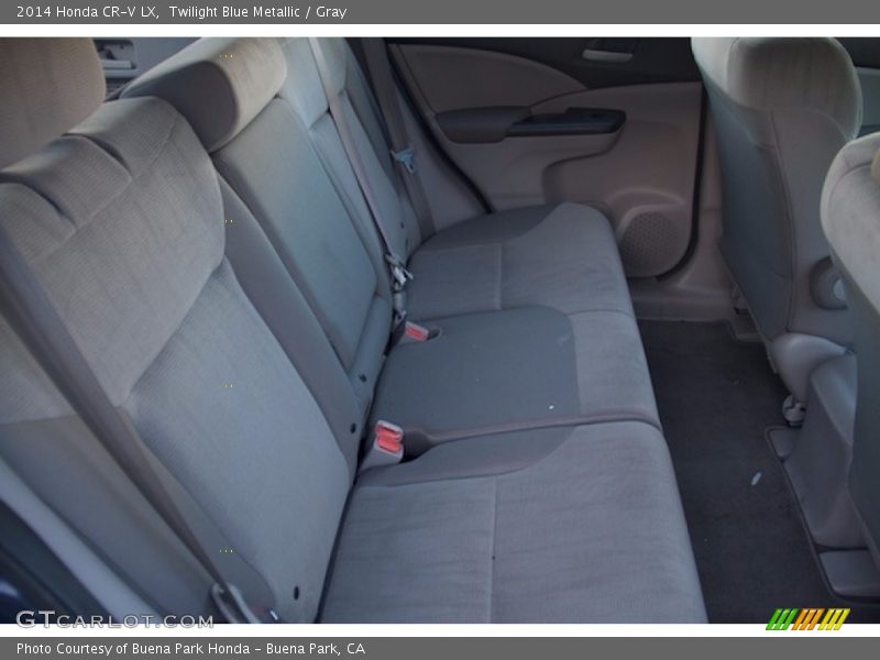 Twilight Blue Metallic / Gray 2014 Honda CR-V LX