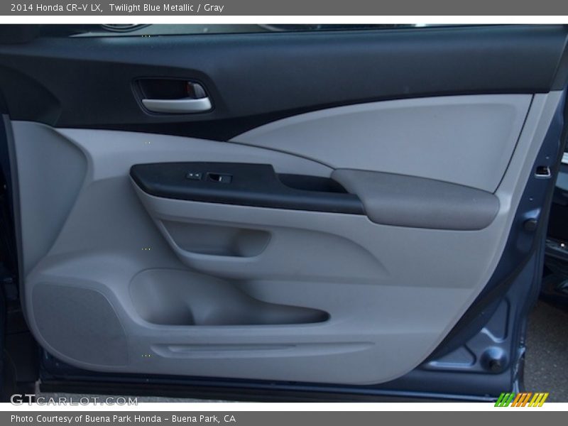 Twilight Blue Metallic / Gray 2014 Honda CR-V LX