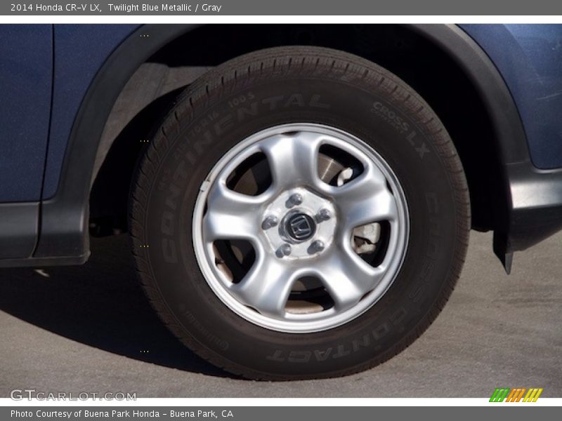 Twilight Blue Metallic / Gray 2014 Honda CR-V LX