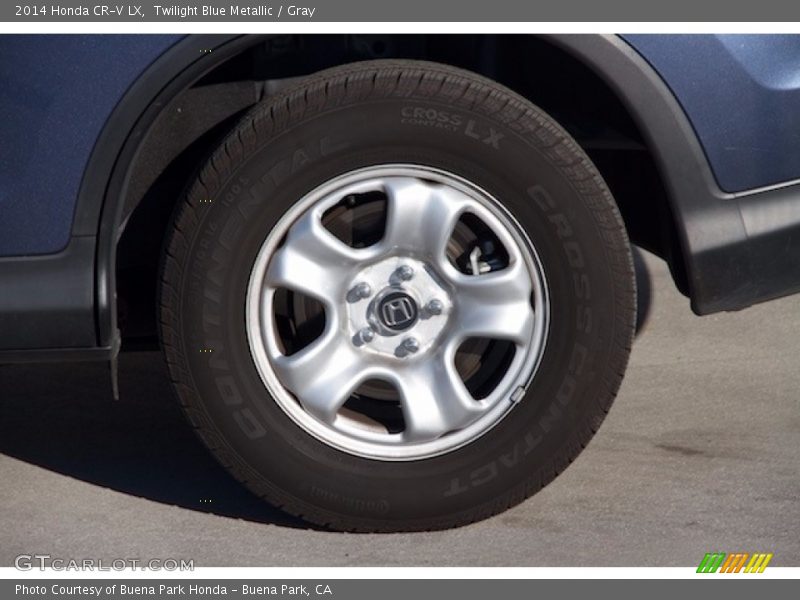 Twilight Blue Metallic / Gray 2014 Honda CR-V LX