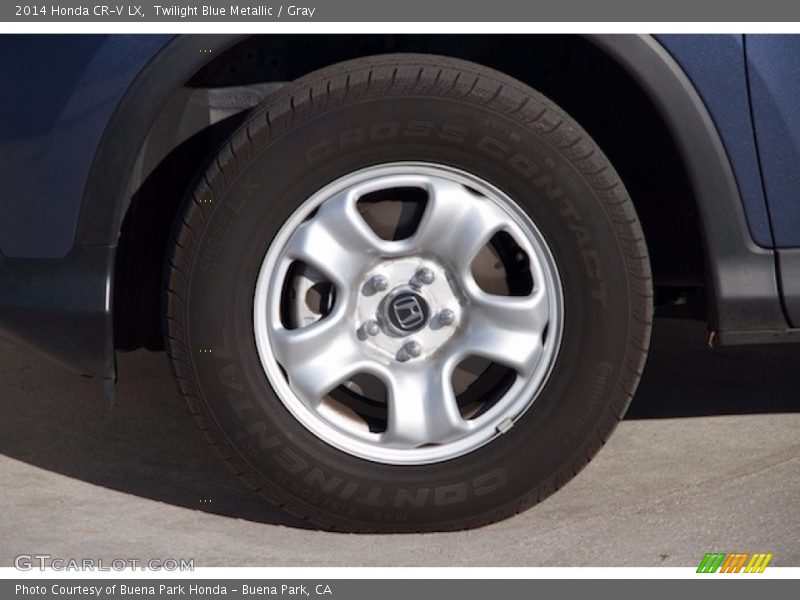 Twilight Blue Metallic / Gray 2014 Honda CR-V LX