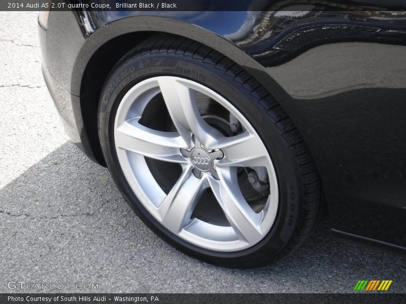Brilliant Black / Black 2014 Audi A5 2.0T quattro Coupe