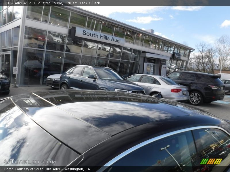 Brilliant Black / Black 2014 Audi A5 2.0T quattro Coupe