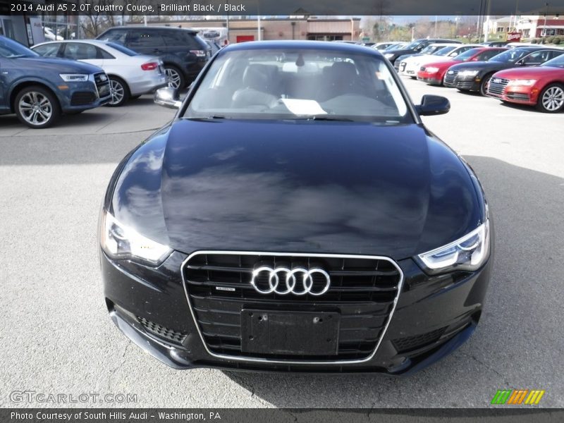 Brilliant Black / Black 2014 Audi A5 2.0T quattro Coupe