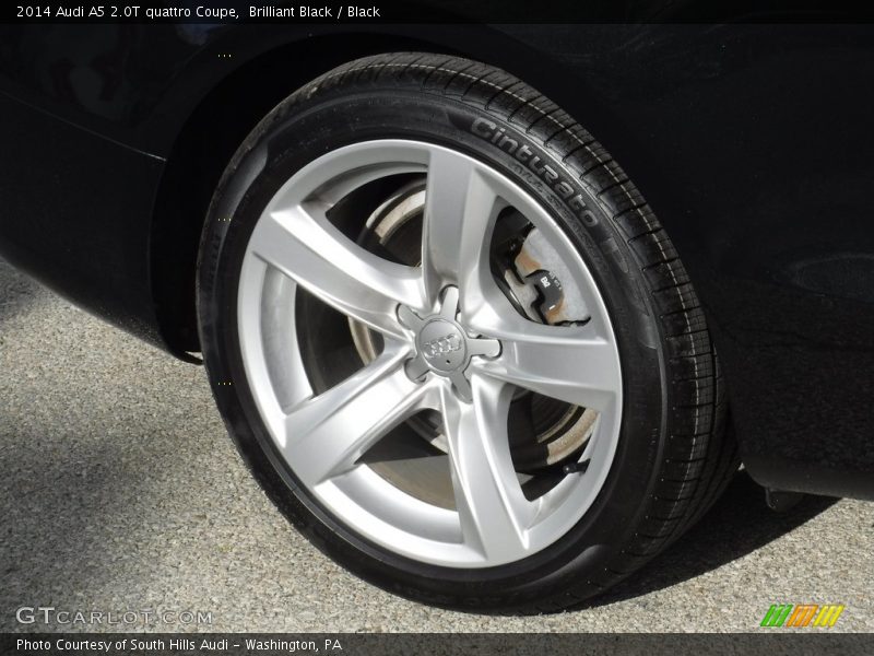 Brilliant Black / Black 2014 Audi A5 2.0T quattro Coupe