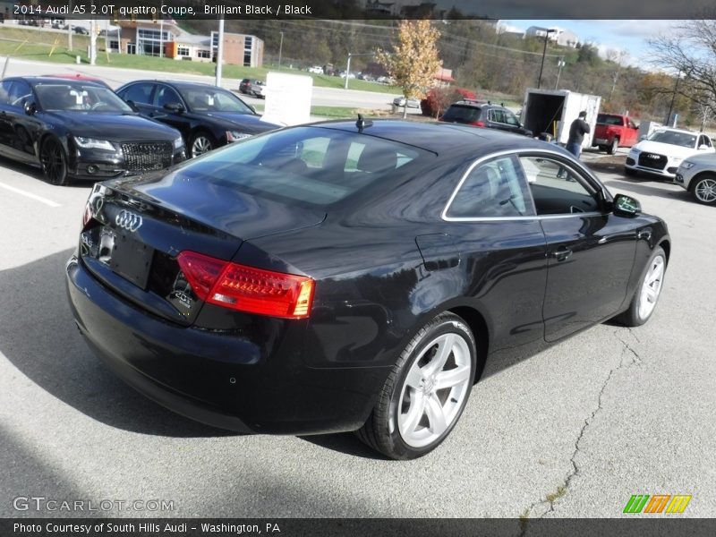 Brilliant Black / Black 2014 Audi A5 2.0T quattro Coupe