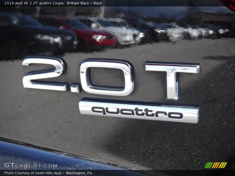 Brilliant Black / Black 2014 Audi A5 2.0T quattro Coupe