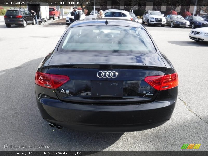 Brilliant Black / Black 2014 Audi A5 2.0T quattro Coupe