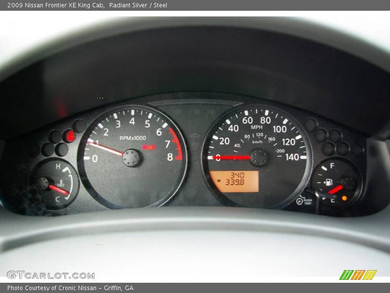 Radiant Silver / Steel 2009 Nissan Frontier XE King Cab