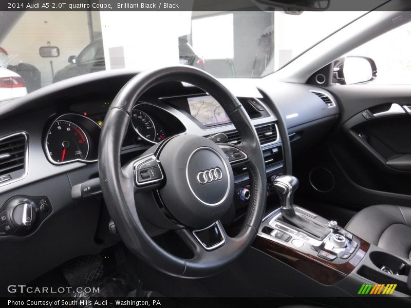Brilliant Black / Black 2014 Audi A5 2.0T quattro Coupe