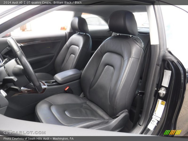 Brilliant Black / Black 2014 Audi A5 2.0T quattro Coupe