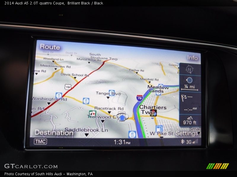 Brilliant Black / Black 2014 Audi A5 2.0T quattro Coupe