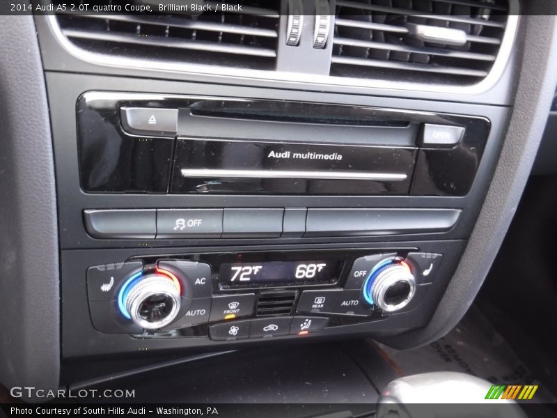 Brilliant Black / Black 2014 Audi A5 2.0T quattro Coupe