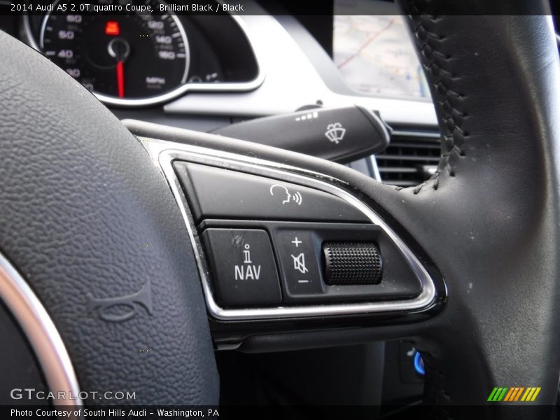 Brilliant Black / Black 2014 Audi A5 2.0T quattro Coupe