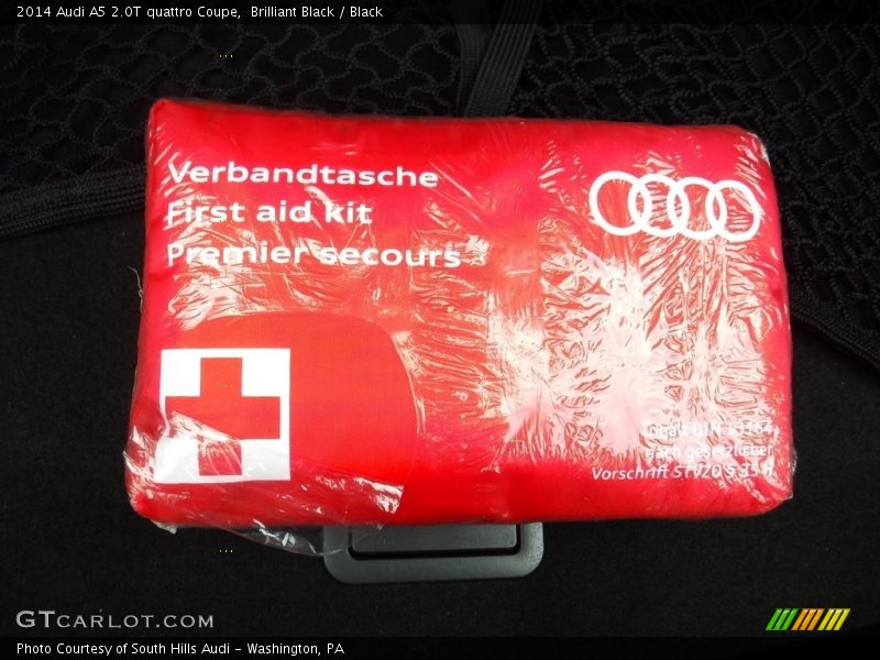 Brilliant Black / Black 2014 Audi A5 2.0T quattro Coupe