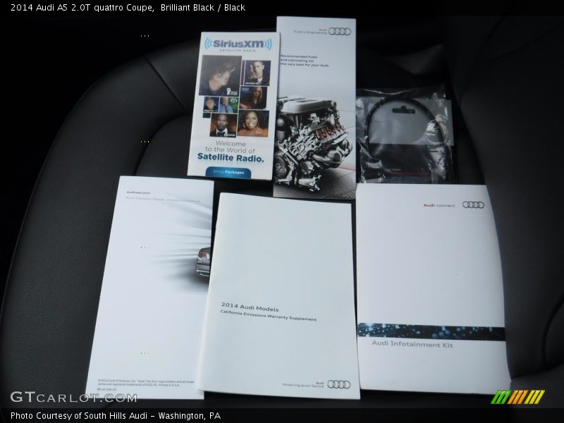 Brilliant Black / Black 2014 Audi A5 2.0T quattro Coupe