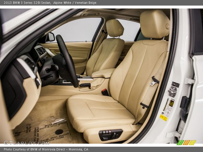 Alpine White / Venetian Beige 2013 BMW 3 Series 328i Sedan