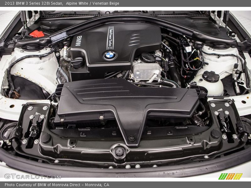 Alpine White / Venetian Beige 2013 BMW 3 Series 328i Sedan