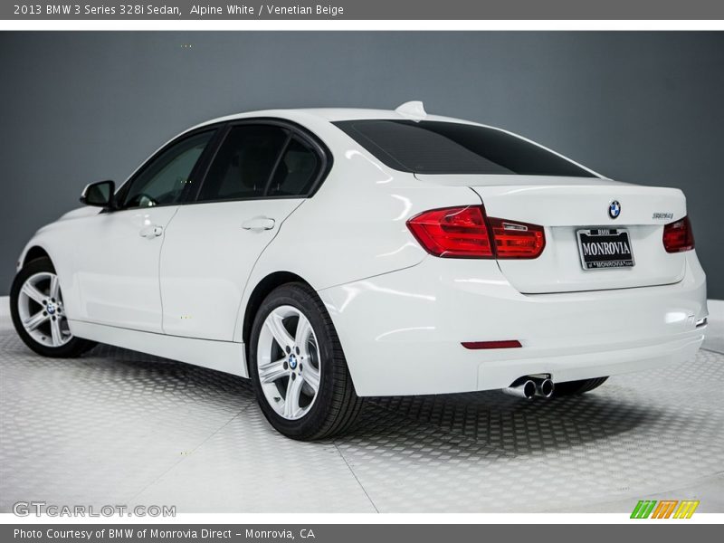 Alpine White / Venetian Beige 2013 BMW 3 Series 328i Sedan